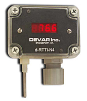Digital Room Temperature Transmitter with Indication NEMA 4X Enclosure (d-RTTI-N4) Digital Room Temperature Transmitter with Indication NEMA 4X Enclosure (d-RTTI-N4)